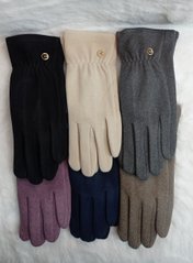 Перчатки женские "пальто на плюше" Сенсор (Арт. GND260) | 12 шт.