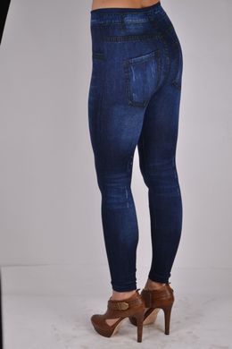Жіночі лосини під джинс на хутрі р.44-48 (A906) | 6 пар