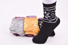 Шкарпетки жіночі з малюнком МАХРА ХЛОПОК (Арт. MEM32706) | 12 пар