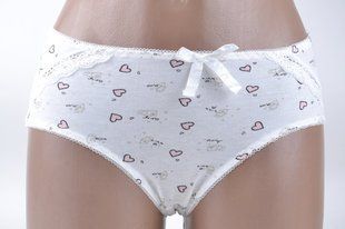 Трусики жіночі Х/Б з малюнком (Арт. SLL292-3XL) | 10 шт.