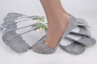 Женские следы "Ласточка" (C12-2/Gray) | 12 пар