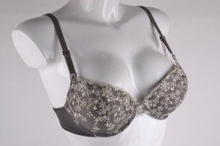 Бюстгальтер Push-up з вишивкою (L9946/Gray) | 6 шт.