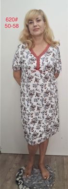 Ночная рубашка женская Батал (Арт. D620) | 5 шт.