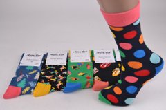 Жіночі шкарпетки з малюнком "Cotton" (Арт. NC5625/38-41) | 5 пар