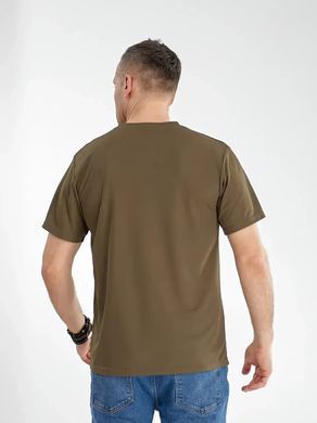 Футболка чоловіча однотонна CoolMax (Арт. SK006/Khaki/3XL) | 1 шт.