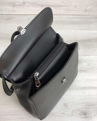 Молодежный сумка-рюкзак Дэнис черного цвета (Арт. 45024) | 1 шт.