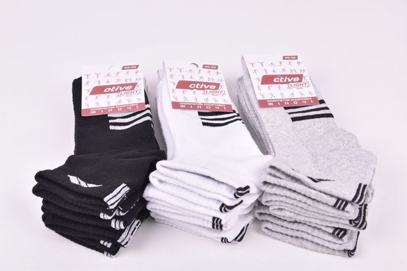Шкарпетки жіночі "SPORT" ХЛОПОК Сітка (Арт. ME3140/23-25) | 12 пар