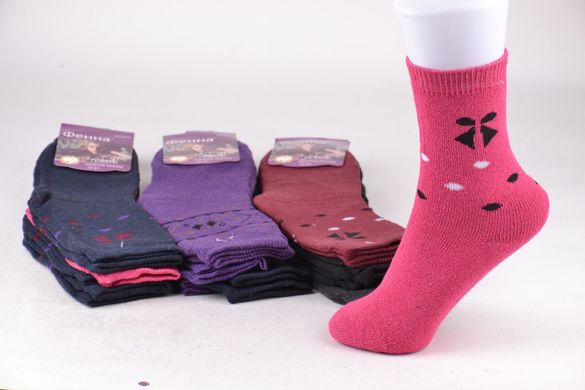 Шкарпетки жіночі "Фенна" МАХРА Бавовна (Арт. FE8313-1) | 12 пар
