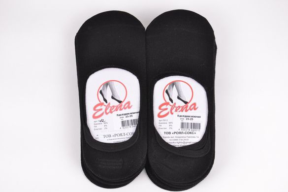 Жіночі Шкарпетки-Сліди ХЛОПОК (Арт. EH013/MIX) | 10 пар