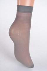 Носки капроновые с тормозом Серый (YL218/GR) | 10 пар