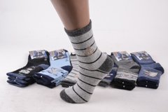 Детские носки на мальчика Шерсть АНГОРА (FE5026/30-35) | 12 пар