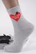 Шкарпетки жіночі з малюнком ХЛОПОК (Арт. ME32105) | 12 пар
