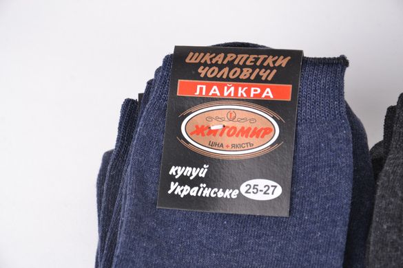 Чоловічі шкарпетки "Житомир" (Арт. OK050/25-27) | 12 пар