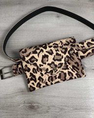 Женская сумка на пояс леопард (Арт. 99113) | 1 шт.