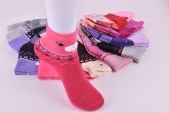 Шкарпетки дитячі на дівчинку "КОРОНА" МАХРА бавовни (Арт. LKC3227/M) | 12 пар