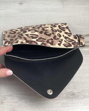 Женская сумка на пояс леопард (Арт. 99113) | 1 шт.