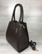Класична жіноча сумка Трикутник коричневого кольору з коричневим крокодилом (Арт. 31710) | 1 шт