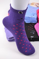 Шкарпетки дитячі на дівчинку "Корона" МАХРА ХЛОПОК (Арт. LKC3230/31-36) | 12 пар