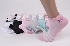 Жіночі шкарпетки "Фенна" ХЛОПОК Сітка (Арт. FEZB001-11) | 12 пар