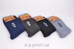 Шкарпетки чоловічі махрові "Житомир" бамбук (B802) | 12 пар