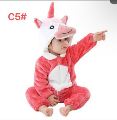 Кигуруми пижама 3D для малышей (Арт. C5) | 6 шт.