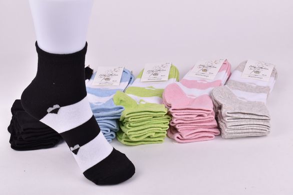 Шкарпетки жіночі середньої довжини "Житомир" бавовна (Арт. OAM116) | 12 пар