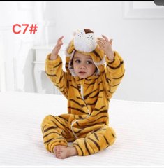 Кигуруми пижама 3D для малышей (Арт. C7) | 6 шт.