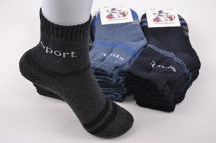 Шкарпетки дитячі "ЖИТОМИР" Sport Махра (Арт. AK518/22-24) | 12 пар