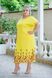 Платье женское нарядное Батал (Арт. KL350/B/Yellow)