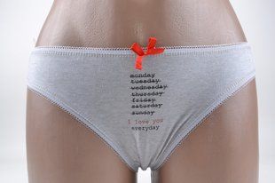 Трусики женские Х/Б mix цветов (Арт. SLT464-2XL) | 10 шт.