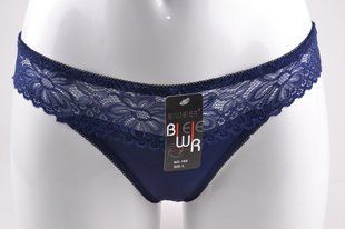 Трусики жіночі "Мереживо" (Арт. VS164/Blue) | 6 шт.