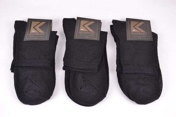 Шкарпетки чоловічі Бавовняні Сітка (Арт. ME11201/7) | 12 пар