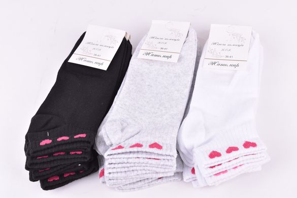 Шкарпетки жіночі середньої довжини "Житомир" бавовна (Арт. OAM109) | 12 пар