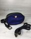 Жіноча сумка на пояс- клатч WeLassie чорного кольору Оксамит синій (Арт. 60206) | 1 шт.